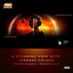 AOC CQ27G3Z 27" Curved Gaming Monitor, QHD 2K 240Hz