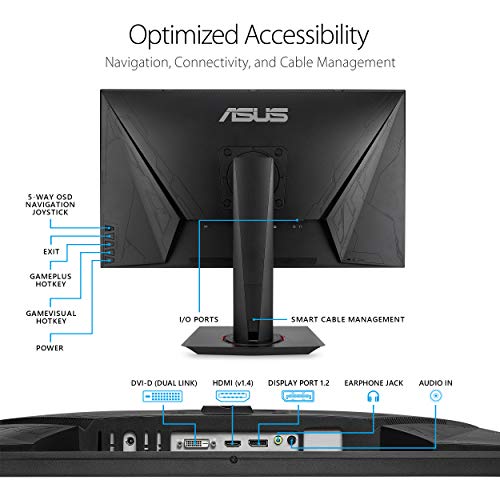 ASUS VG278QR 27” 165Hz Gaming Monitor Black