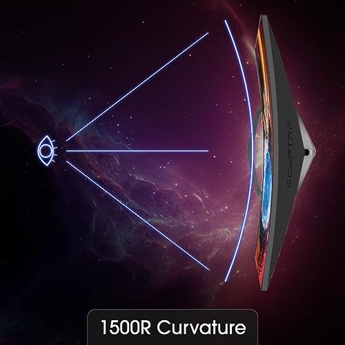 Sceptre 24.5-inch Curved Gaming Monitor up to 240Hz
