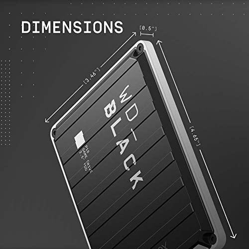 WD_BLACK 5TB P10 Game Drive: Portable Xbox HDD