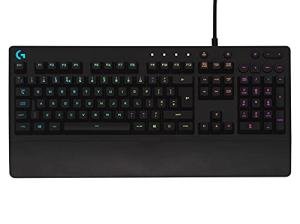 Logitech G213 Gaming Keyboard: LIGHTSYNC RGB, Spill-Resistant (UK)