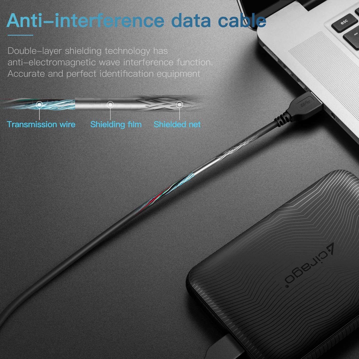 Cirago USB 3.0 External Hard Drive for Gaming