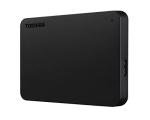 Toshiba Portable External Hard Drive, 2TB, USB 3.2, Black