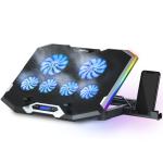 Topmate C11 Laptop Cooling Pad - RGB Gaming Cooler