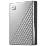 5TB Mac Portable Hard Drive with Password Protection - Silver