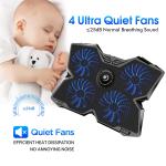 COOLCOLD Laptop Cooling Pad - Blue