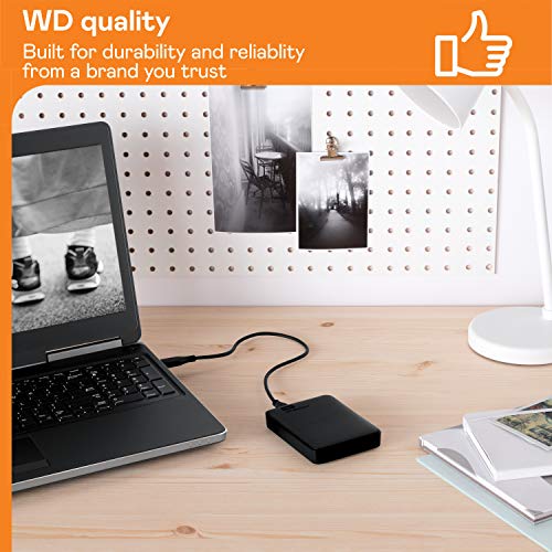 WD Elements Portable External Hard Drive - 1TB to 5TB