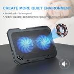 Ultra Slim Laptop Cooling Pad for 10-15.6" Laptops