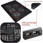 Universal Super Silent Cooling Pad For Laptop, Netbook, Macbook Adjustable Stand