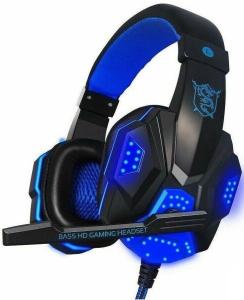 Gaming Headset with LED for PC, Laptop, PS4, PS5, Xbox