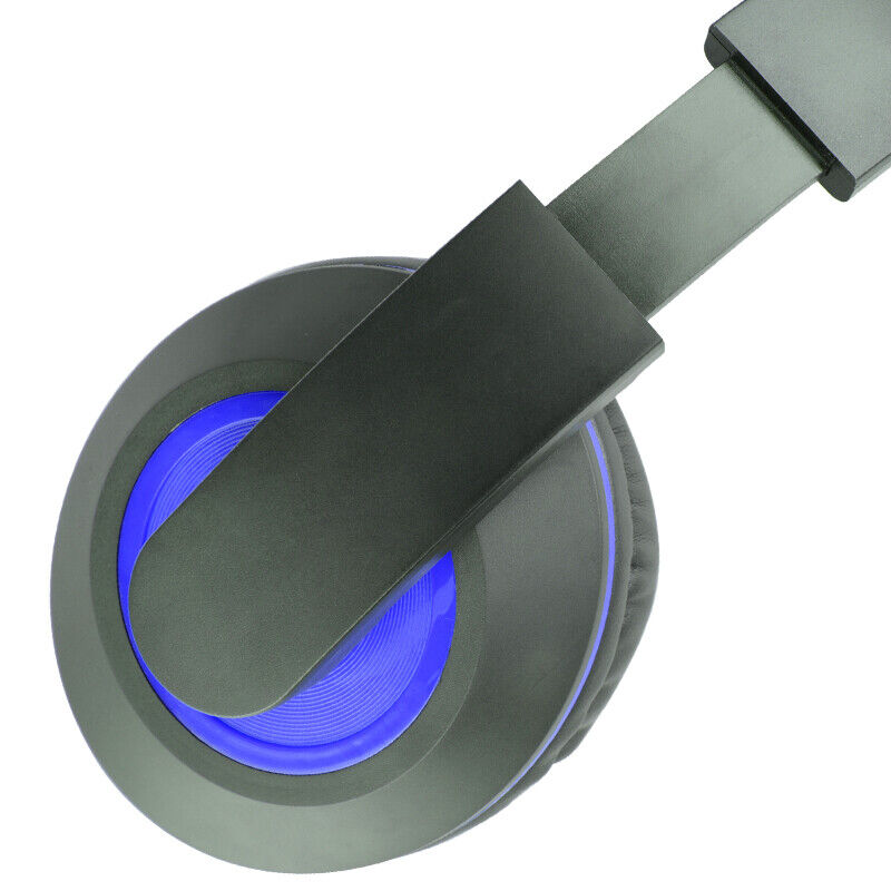 LED Gaming Headset with Mic for PC, Laptop, PS3/4/5, Xbox