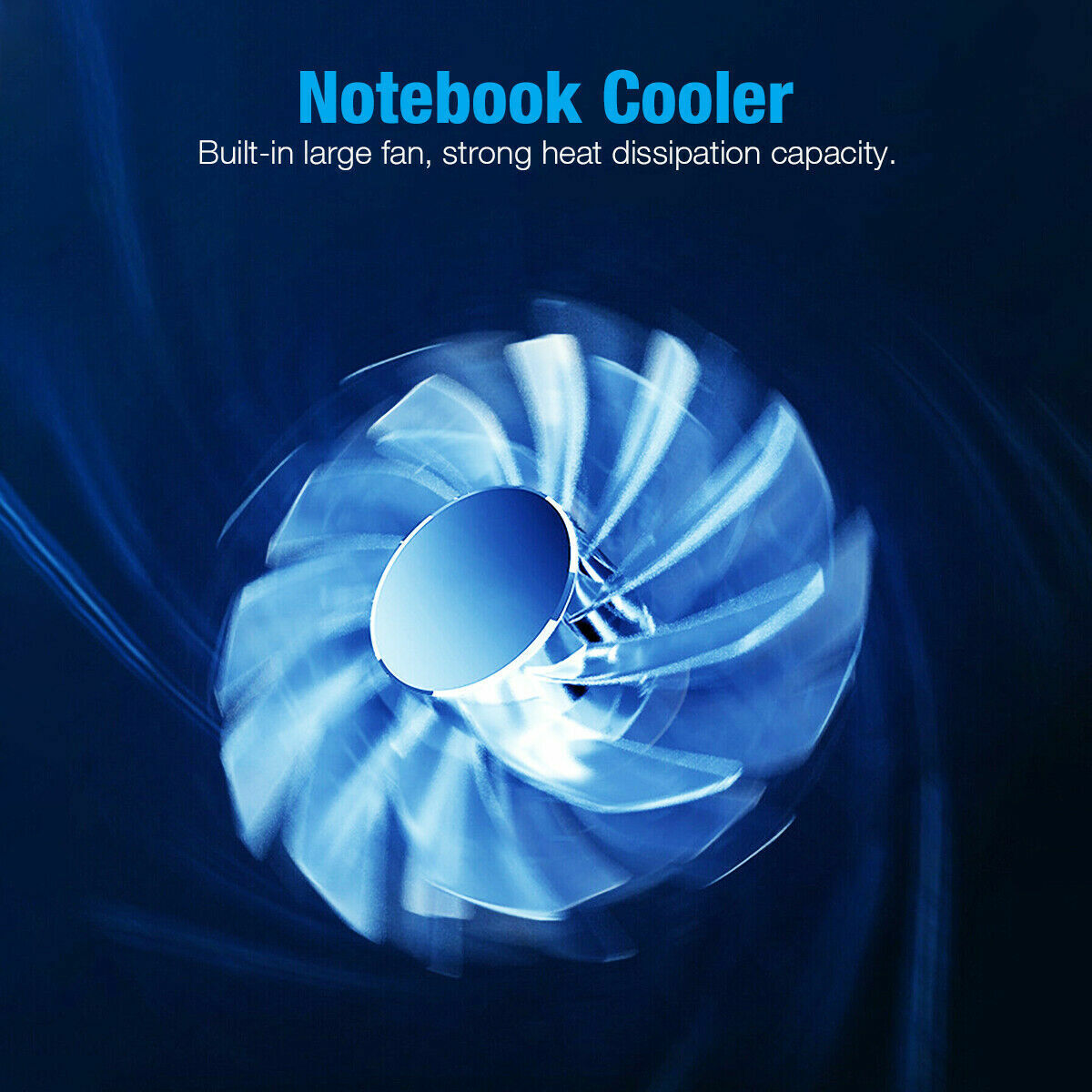 Ultra-Fast Gaming Laptop Cooler with 6 Fans