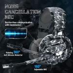 Gaming Headset with Microphone - PC Laptop PS4 Xbox