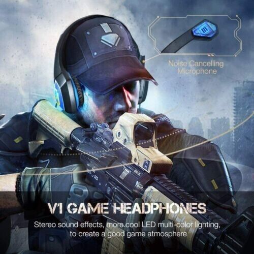 Immersive RGB Gaming Headset with 3.5mm Surround Sound