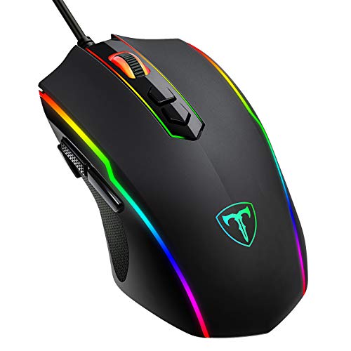 Vollion RGB Gaming Mouse with 8 Programmable Buttons