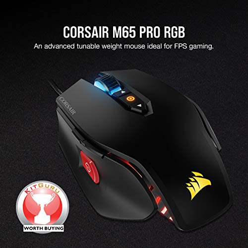 Corsair M65 PRO RGB Gaming Mouse - Black