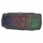 Xtrike UK Gaming Keyboard with Rainbow LED Backlit