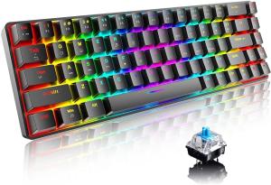 RGB Backlit Mechanical Gaming Keyboard for PC, PS4, Xbox