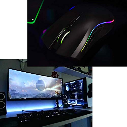 RGB Backlit Combrite Gaming Mouse, USB Wired