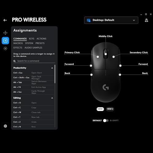 Logitech G PRO Wireless Gaming Mouse - Ultimate precision and performance
