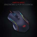 Redragon M602 RGB Wired Gaming Mouse (Black)