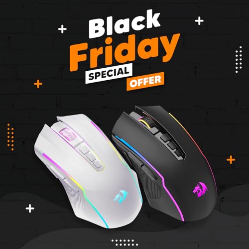 Wireless Redragon Gaming Mouse with RGB Backlit