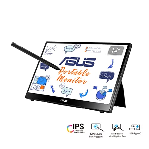 ASUS ZenScreen Ink: 14" FHD Gaming Laptop Monitor