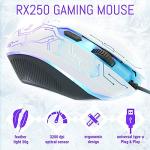 White Gaming Bundle: Keyboard, Mouse, Headset, Mouse Pad