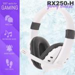 White Gaming Bundle: Keyboard, Mouse, Headset, Mouse Pad