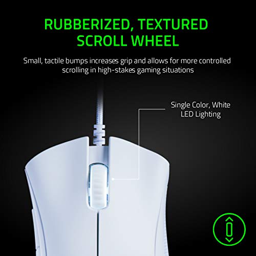 Razer DeathAdder Essential Gaming Mouse - White