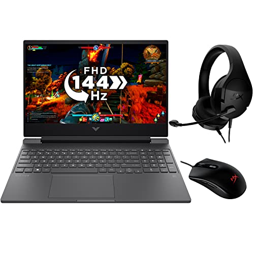 HP Victus Gaming Laptop Bundle with HyperX Accessories | Ryzen 5 | Radeon RX | 8GB RAM | 256GB SSD | FHD