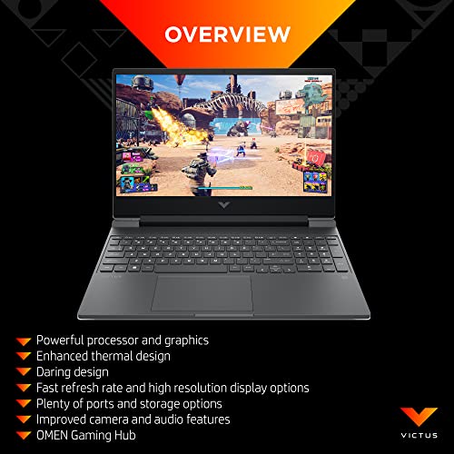 HP Victus 15 Gaming Laptop | Ryzen 7 | 8GB | 512GB | RTX 3050