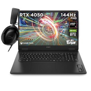 HP Omen 17" Gaming Laptop & HyperX Headset Bundle
