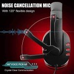 Wired Gaming Headset with Mic for PS4 & Xbox