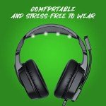 EKSA Fenrir Wired Gaming Headset with Microphone