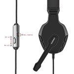 NUBWO U3 3.5mm Gaming Headset - Black