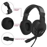 NUBWO U3 3.5mm Gaming Headset - Black