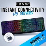 KLIM Chroma Wireless Gaming Keyboard - UK Layout