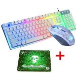 Rainbow LED Gaming Keyboard and Mouse Set
