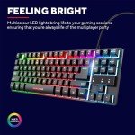 Trust Gaming TKL RGB Keyboard - Compact & Stylish