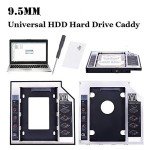 Multibao 2nd HDD SSD DVD Bay Caddy Adapter