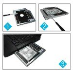 Multibao 2nd HDD SSD DVD Bay Caddy Adapter