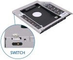 Multibao 2nd HDD SSD DVD Bay Caddy Adapter