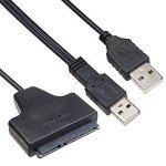 USB 2.0 to SATA Adapter Cable for 2.5" Drives