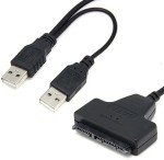 USB 2.0 to SATA Adapter Cable for 2.5" Drives
