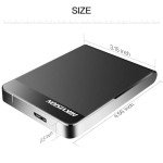 1TB Portable External Hard Drive for Gaming