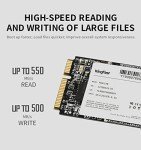 KingFast F6M 512GB Gaming SSD for Laptops