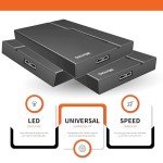 OXIVOR 1TB Ultra Slim External Hard Drive