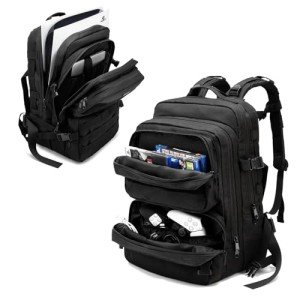 Tactical Game Backpack for PS5 & Gaming Gear