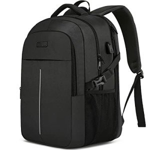 50L Water-Resistant Gaming Laptop Backpack with USB